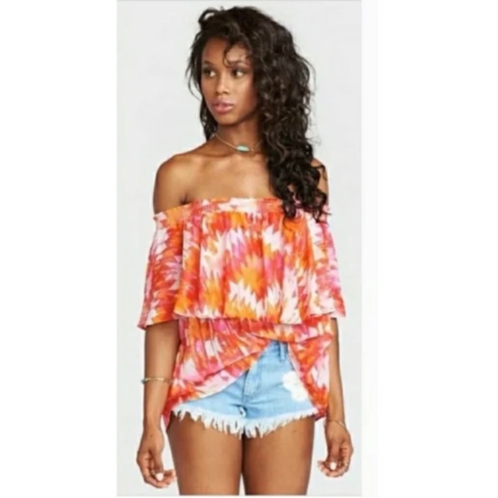 Show Me Your Mumu Off The Shoulder Bungalow Size Medium